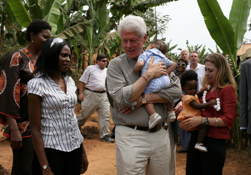 Bill Clinton Ruandában