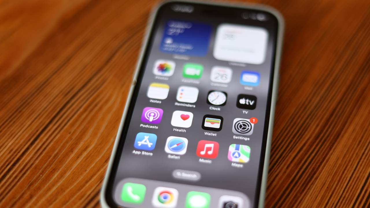 iphone kijelző