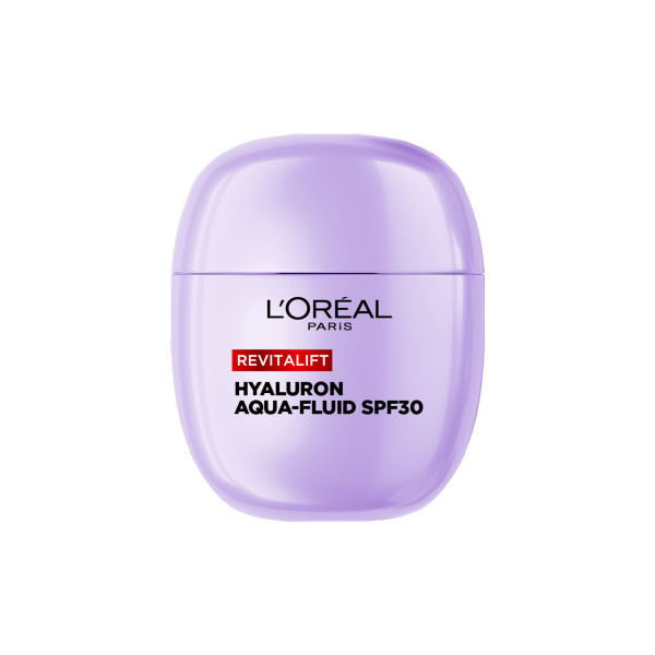 L'Oréal Paris Revitalift Filler SunPod Aqua Fluid hialuronsavval és SPF 30 fényvédővel, 40ml