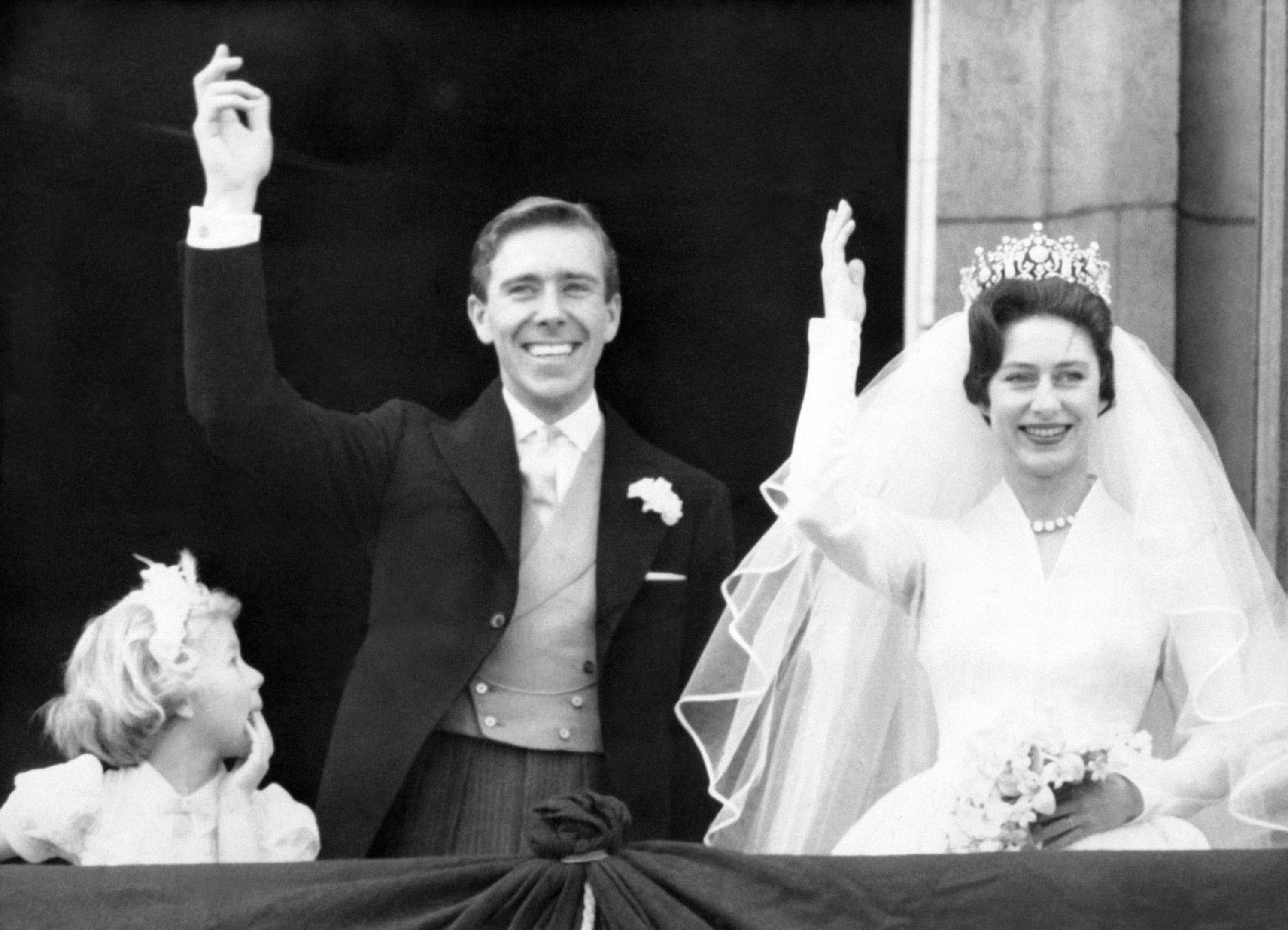 Margit hercegnő és Antony Armstrong-Jones esküvője.