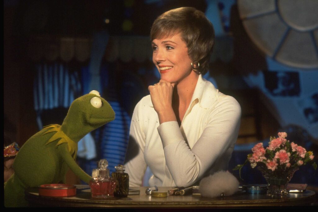 1977. Julie Andrews a Muppet Show-ban.