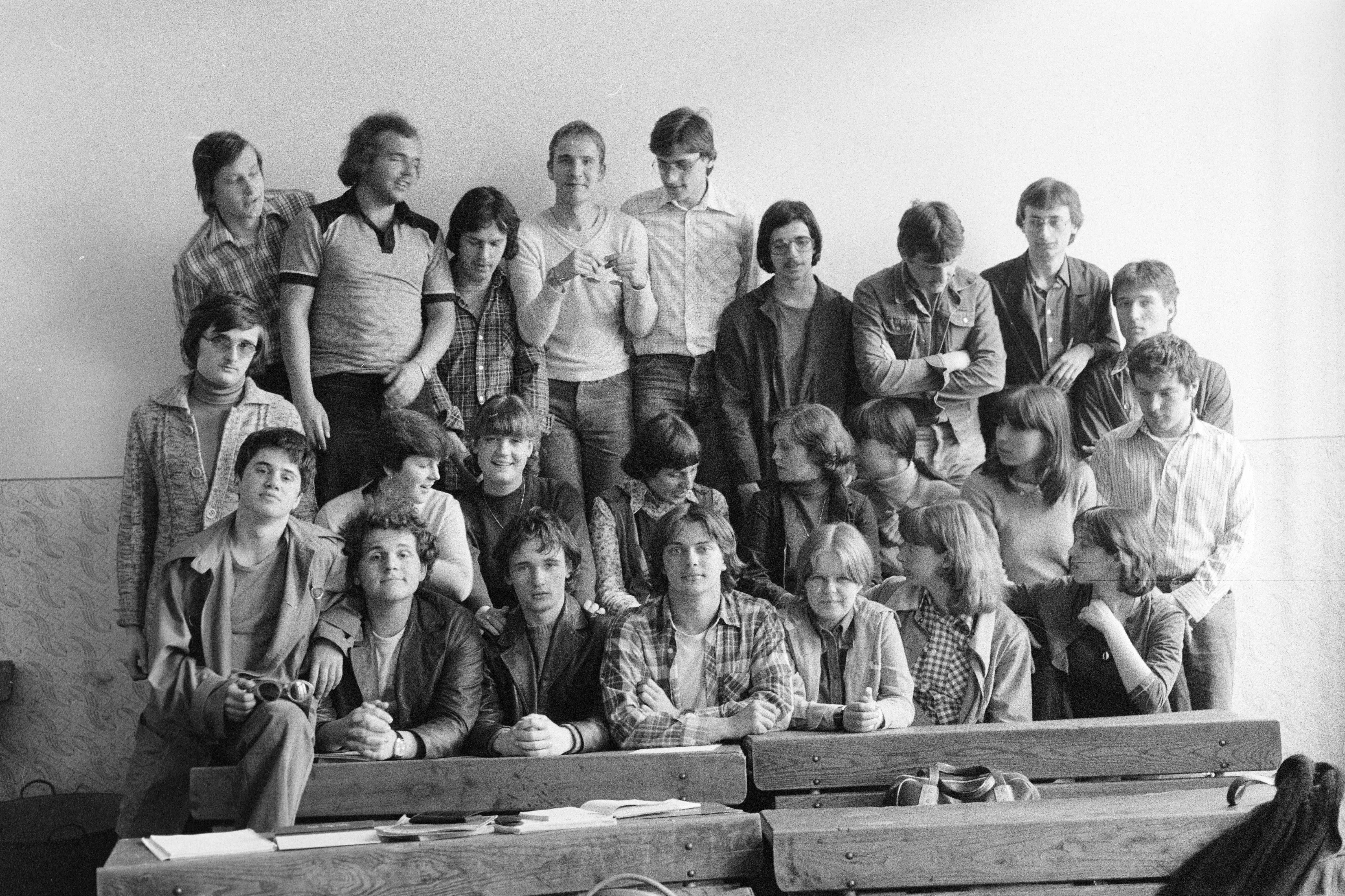 Osztály az 1979-es tanévből