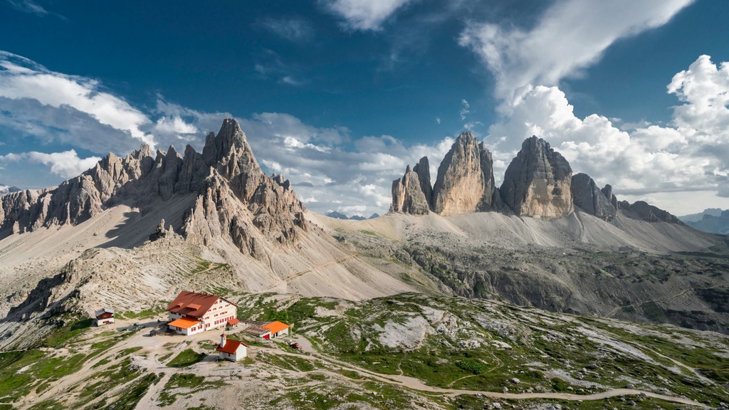 Tre Cime di Lavaredo, Olaszország