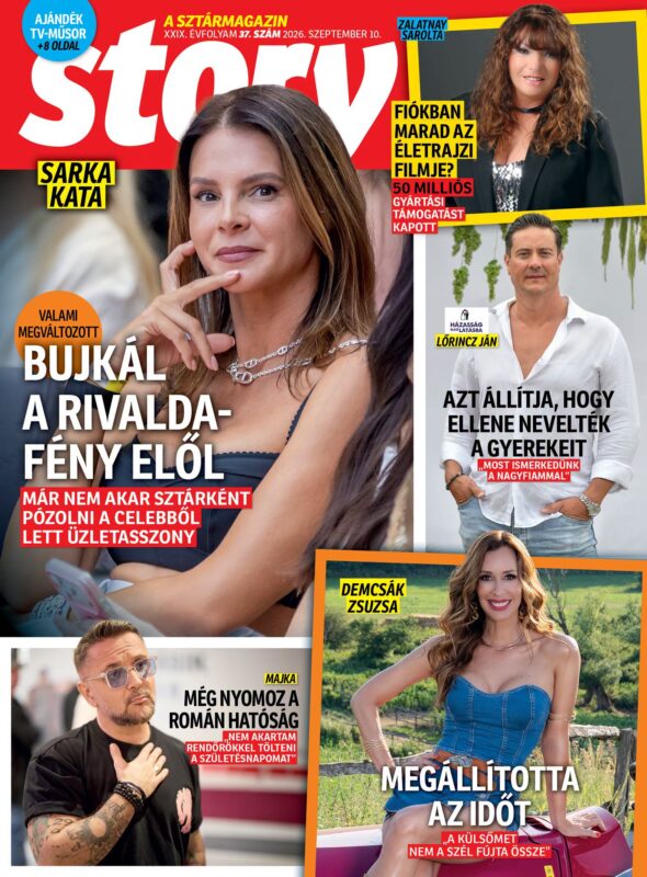 Sarka Katát több milliós szettben fotózták