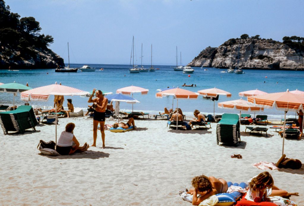 Cala Galdana strandja.