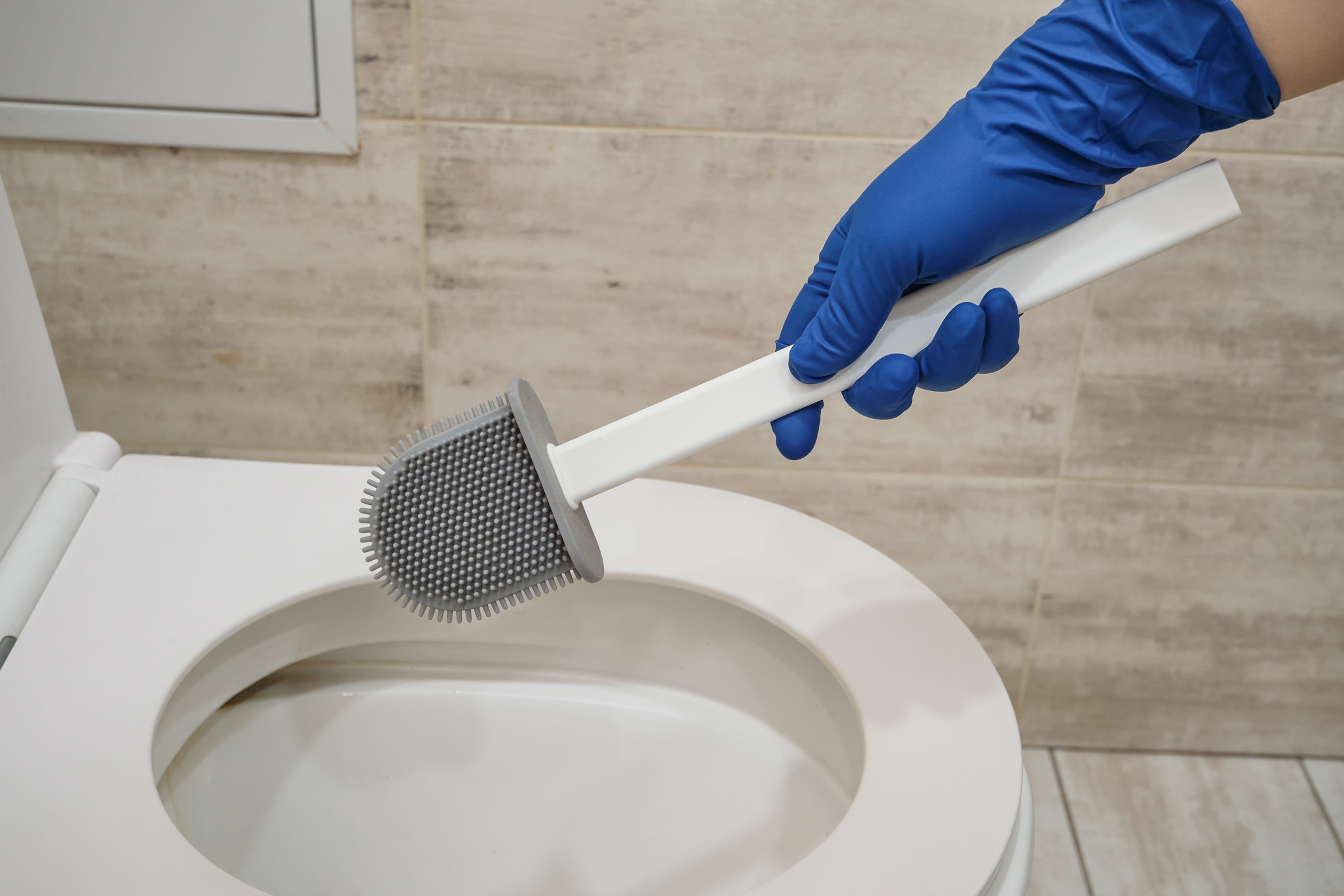 Szilikon wc-kefe