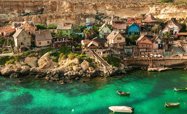 Málta Popeye village