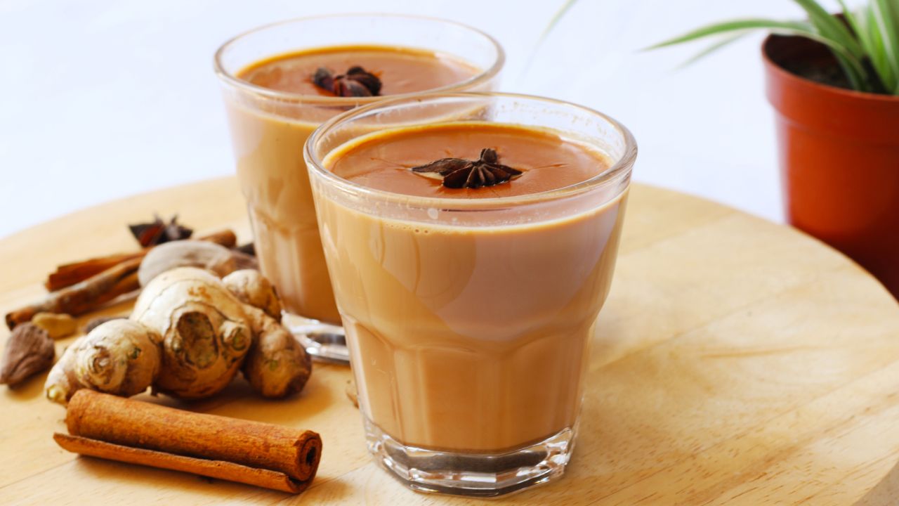 Masala chai tea fűszerekkel