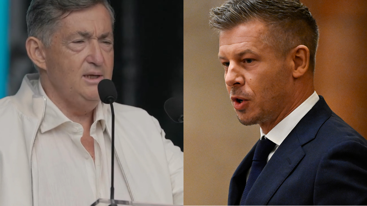 Mészáros Lőrinc és Magyar Péter