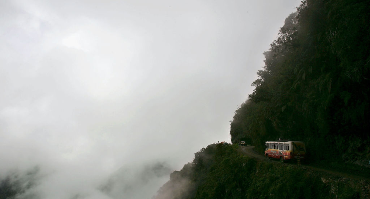 North Yungas Road, Bolivia